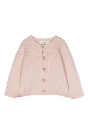 Light pink cotton cardigan TEDDY & MINOU KIDS | E24ML006EM109305